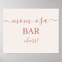 Mimosa-Bar in Pale Pink