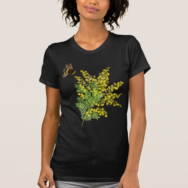 Mimosa, Hummeln-T - Shirt (Vorderseite)