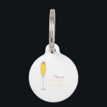 Mimosa-Rezept Haustiermarke<br><div class="desc">Genießen Sie diese perfekte Partnerschaft mit Champagner und Zitrus auf gerahmter Stickerei,  Cocktailserien,  Küchenwäsche,  Kleidung und vielem mehr!</div>