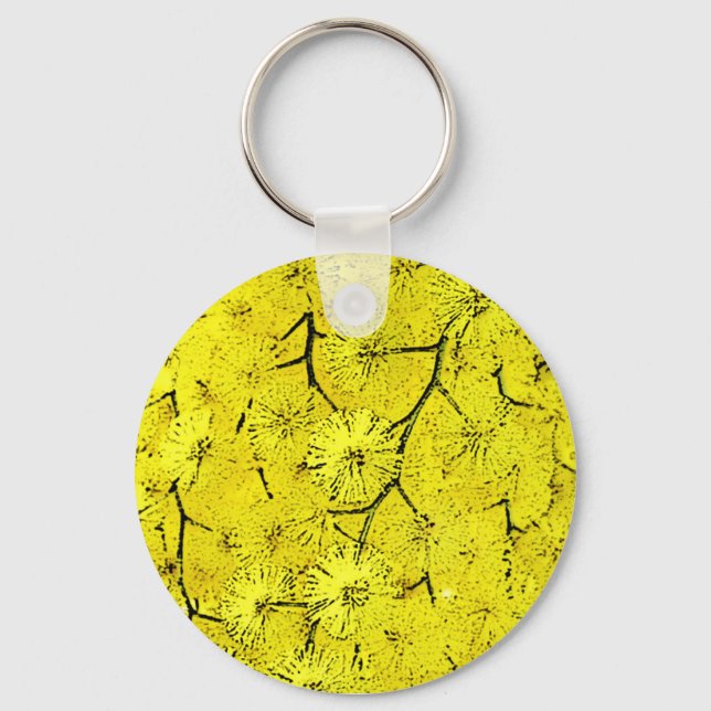 Mimosa Schlüsselanhänger (Vorderseite)