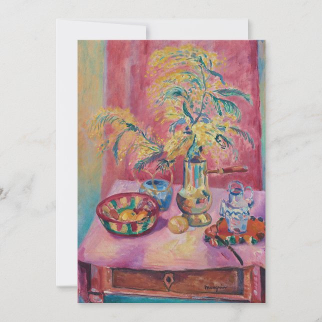 Mimosas | Henri Manguin (Vorderseite)