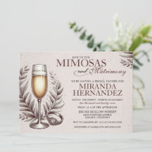 Mimosas & Matrimony Brautparty