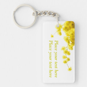 Mimose Schlüsselanhänger