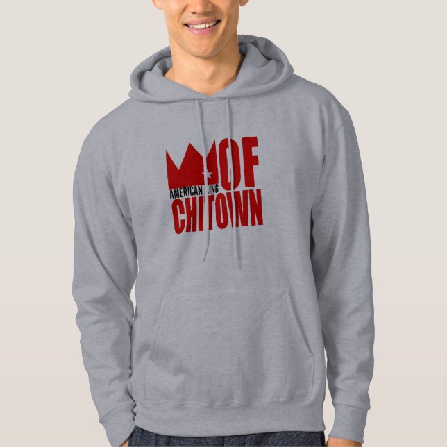 MIMS Kleid - amerikanischer König der Chi-Stadt Hoodie (Vorderseite)