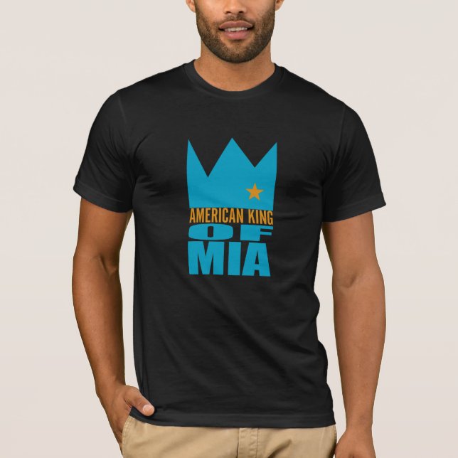 MIMS Kleid - amerikanischer König von MIA T-Shirt (Vorderseite)