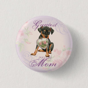 Min Button Herz Mama