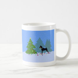 Min Button im Wald Dekorieren Weihnachtsbaum Kaffeetasse