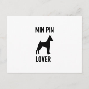 Min. Button Liebhaber 2 Postkarte