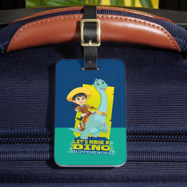 Min & Closing | Einen Unterschied machen Gepäckanhänger (Vorderseite Insitu 2)