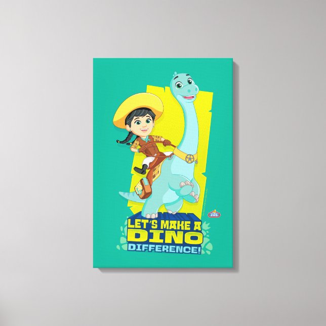 Min & Closing | Einen Unterschied machen Leinwanddruck (Vorderseite)