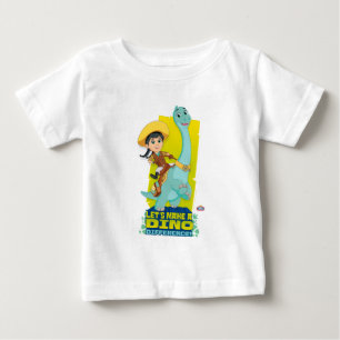 Min & Clover   Einen Dino-Unterschied machen Baby T-shirt