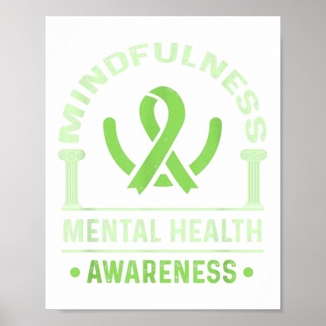 Min. Mentale Health Awareness Mental Health Employ Poster (Vorne)