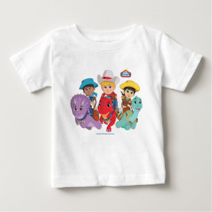 Min und Klee Dino Ranch Baby T-shirt