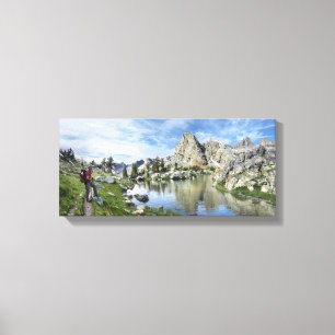 Minaret Lake - Ansel Adams Wilderness - Sierra Leinwanddruck