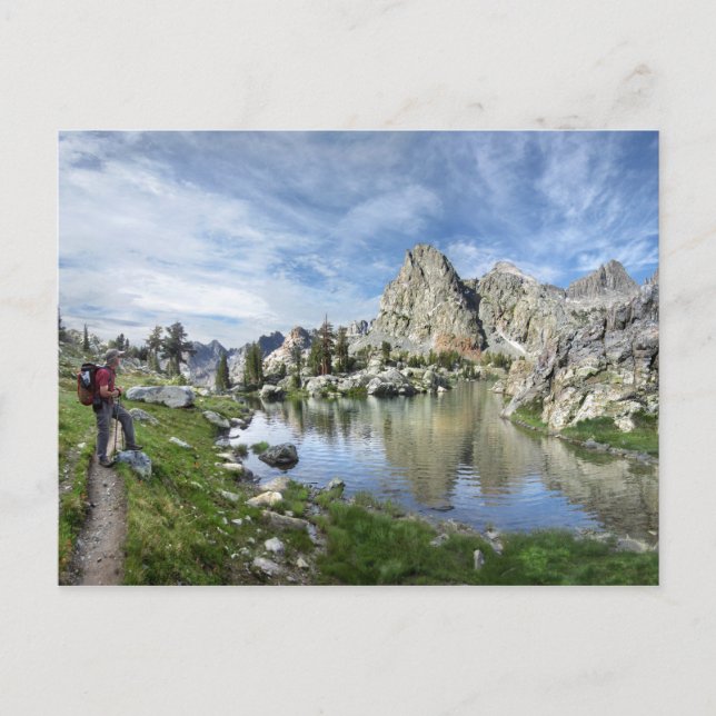 Minaret Lake - Ansel Adams Wilderness - Sierra Postkarte (Vorderseite)