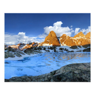 Minaret Lake Sunrise 2 - Sierra Nevada Fotodruck