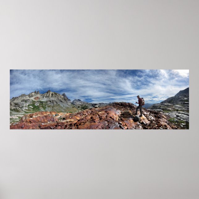 Minarets - Ansel Adams Wilderness - Sierra Nevada Poster (Vorne)