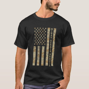 Minas Gerais Brasil brasilianischer Staat Südosten T-Shirt