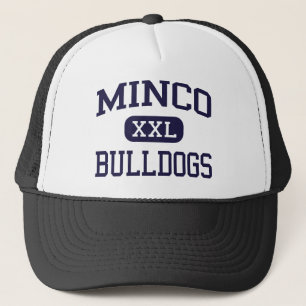 Minco - Bulldoggen - Highschool - Minco Oklahoma Truckerkappe