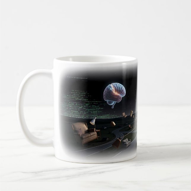 Mind Balance Across The Digital Divide Tasse (Links)