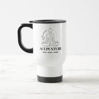 Mind Body Spirit Mug – Acupuncture  Tumblers Reisebecher