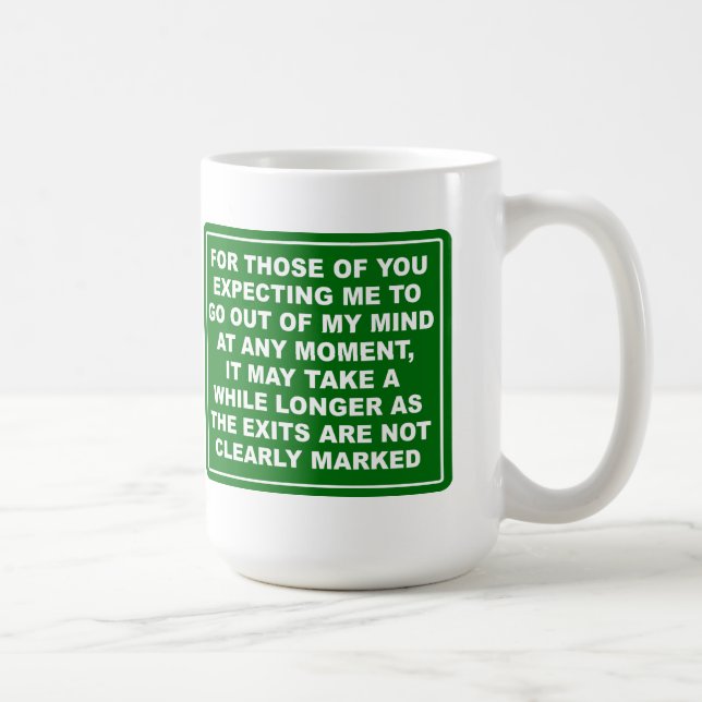 Mind-Exit-Tasse Tasse (Rechts)
