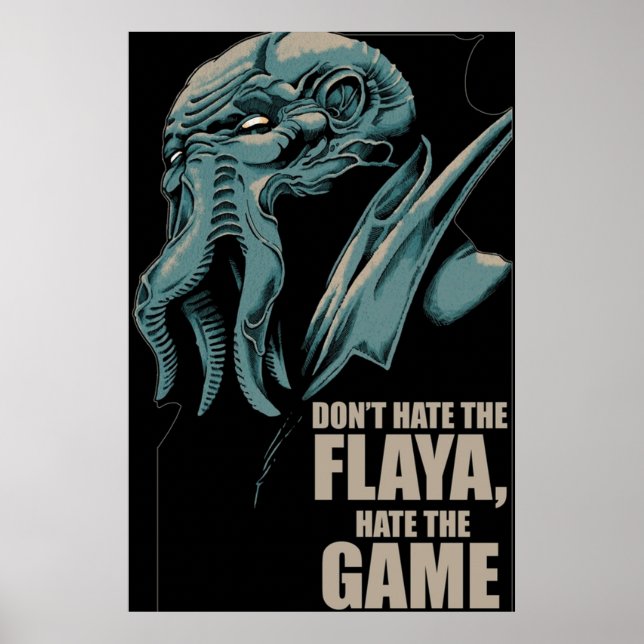 Mind Flayer ・ Dungeons Dragons and Dice Poster (Vorne)