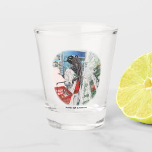 Mind Flayer Lebensmittelgeschäft Fantasy Shot Glas
