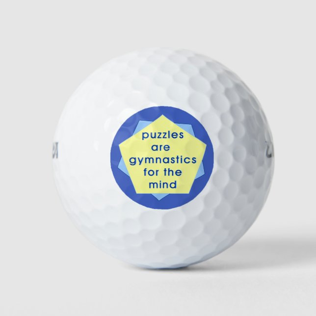 Mind Gymnastics Golfball (Vorderseite)