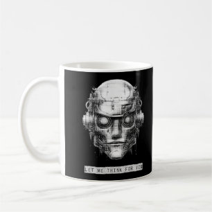 Mind Kontrolle Cyberpunk Robot Kaffeetasse