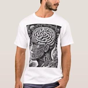 Mind Maze: Enthüllung totalitärer Kontrolle T-Shirt