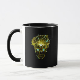 Mind Overload | Exploding Skull Cosmic Energy Tasse