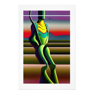 Mind Rickets - Ken Gage Surrealist Art Fotodruck