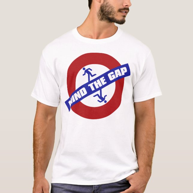 MIND_THE_GAP T-Shirt (Vorderseite)