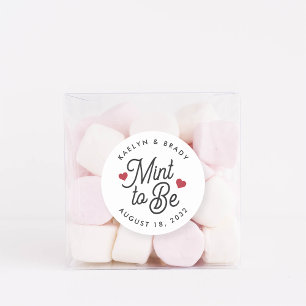 Mind zu Personalisierter Gastgeschenk Hochzeit Runder Aufkleber