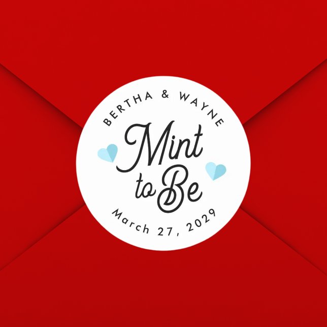 Mind zu sein moderne Personalisierte Gefälligkeit Runder Aufkleber (Von Creator hochgeladen)