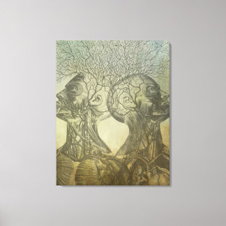Mindblower Wrapped Canvas Leinwanddruck