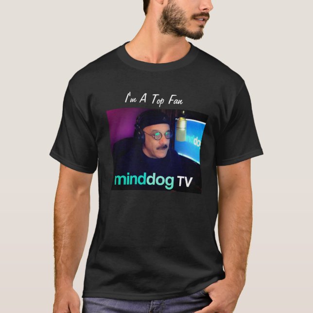 MinddogTV Top Fan T-Shirt (Vorderseite)
