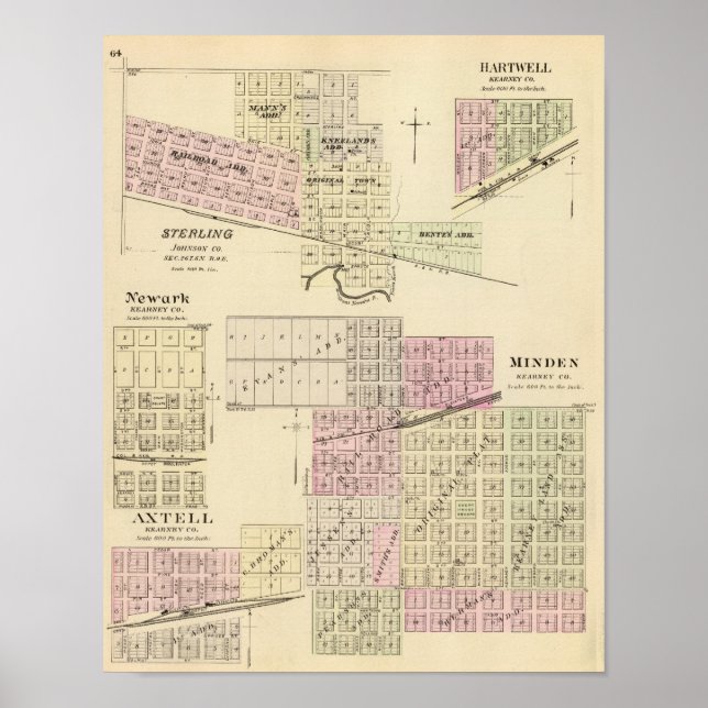 Minden, Nebraska Poster (Vorne)