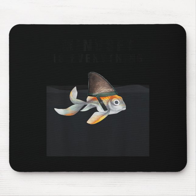 Mindest Is Everything - Motivational Quote Insrati Mousepad (Vorne)