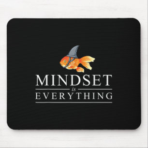 Mindest ist alles - Motivationszitat Inspiration Mousepad