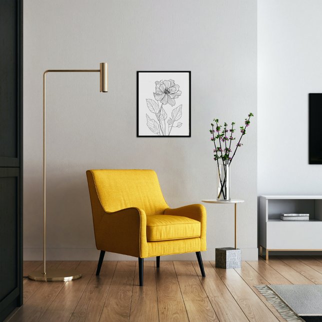 Mindestfarbe der Geburtsmonat-Blume Poster (Von Creator hochgeladen)