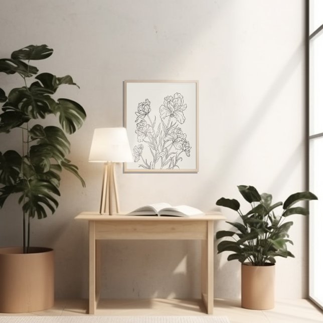 Mindestfarbe der Geburtsmonat-Blume Poster (Von Creator hochgeladen)