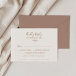 Mindestleaf | Anforderungen an die Diätetik von Bo RSVP Karte<br><div class="desc">Diese minimale Blatt Boho Creme Diätanforderungen RSVP Karte ist perfekt für eine Hochzeit. Die Silhouette ist schlicht und besteht aus einem grünen Blatt in erdbrauner Orange auf einem cremefarbenen Hintergrund mit minimalistischem Wüstenböhmischen Stil. Benutzen Sie die Anfragezeile für alle diätetischen Anforderungen oder ändern Sie die Formulierung, um als Anfrageformular rsvp...</div>