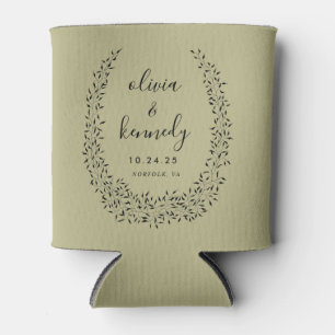 Mindestleaf Botanische Kranken-Hochzeit Dosenkühler