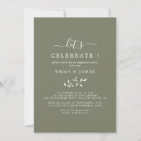 Mindestleaf | Dark Green "Let's Celebrate"