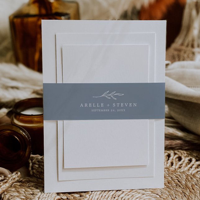 Mindestleaf | Dusty Blue Wedding Bly Band (Von Creator hochgeladen)