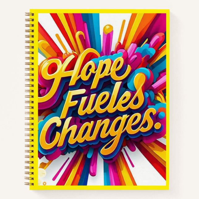 "Mindful Progress" Notizbuch (Vorderseite)