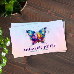 Mindful Wings - Schmetterlingshirn Visitenkarte