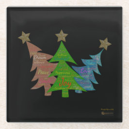 Mindful Word Art - Untersetzer